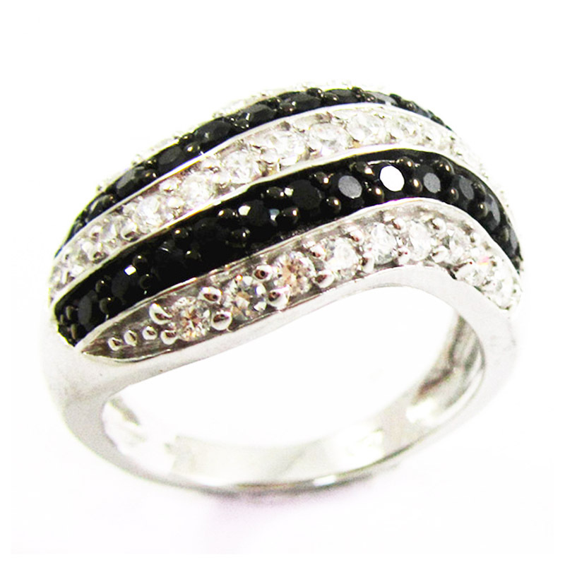 Cool Style Snake Sterling Silver Plating Inlay Zircon Rings display picture 4