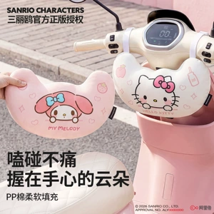 Electric vehicle anti-collision head protection pad, waterproof child seat front headrest, electric scooter baby anti-collision cushion