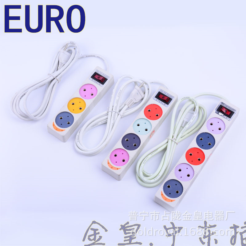 Enchufe EURO POWER SUPER EXTENSION SOCKET de estilo europeo