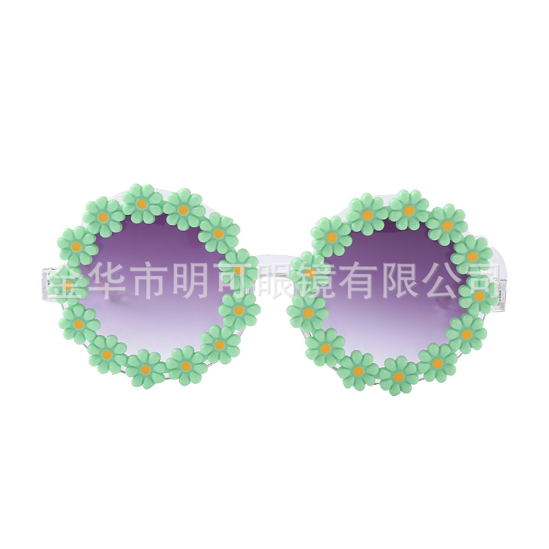 Gafas de Fiesta con Diseño de Flores ABS Decorativas para Bailes y Fotos