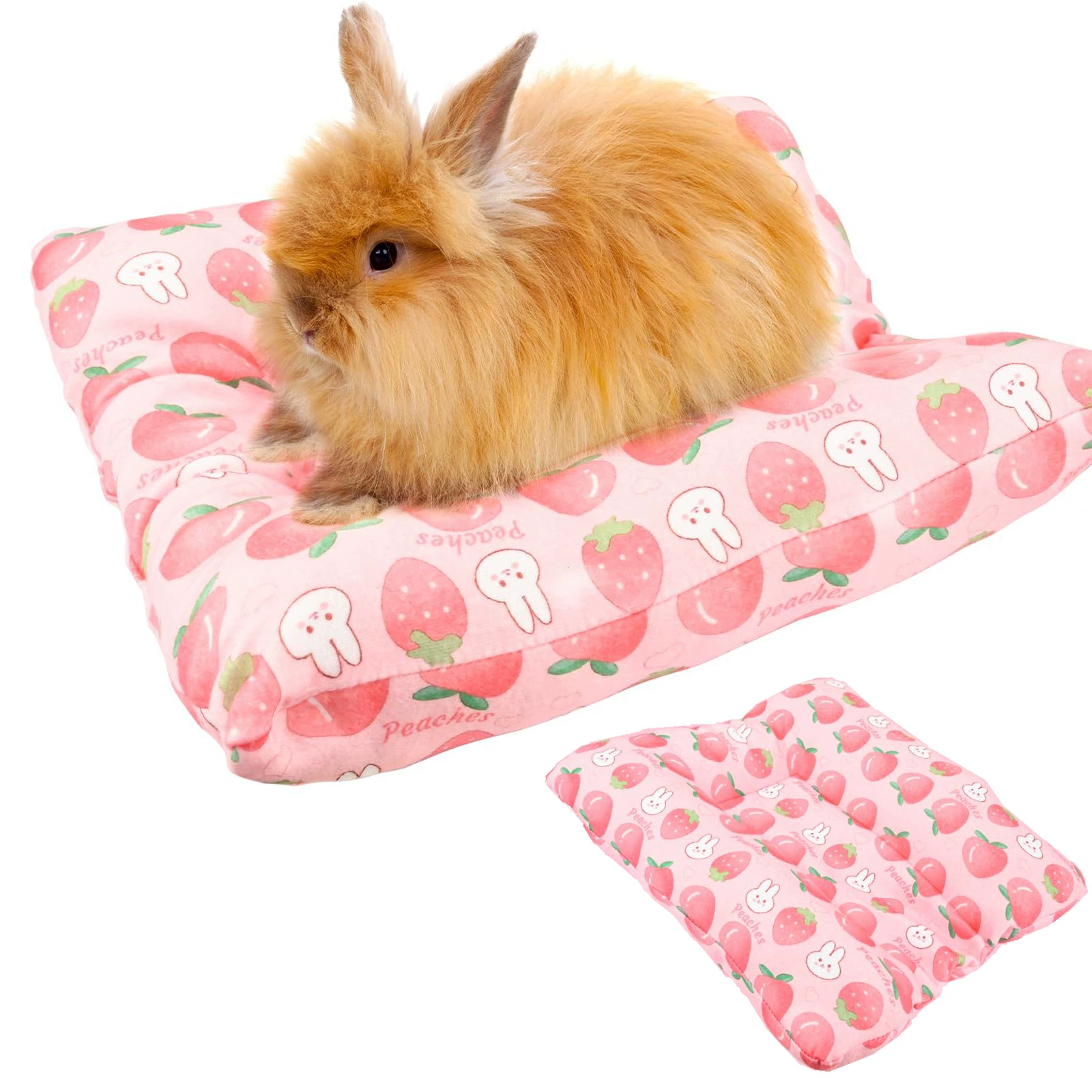 Кролик Кровать прижимается Мягкая морская свинка Кровать прокладка плюшевая прокладка Хлопчатобумажное кресло подушка подушка для сна крытая морская свинка котенок