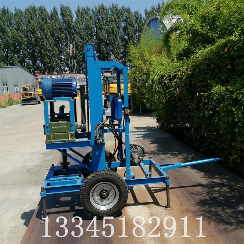 地源热泵空调降钻井设备 地基打桩通声测管钻探设备 大孔径钻井机