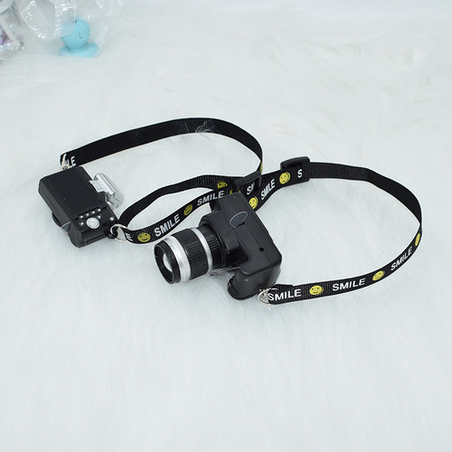 20cm doll doll cute SLR camera flash toy accessories adjustable baby camera photo props
