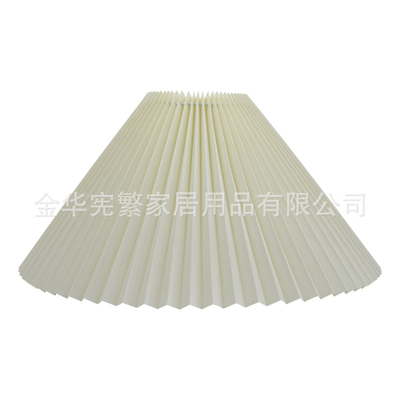 45cm beige plisado pantalla de piso