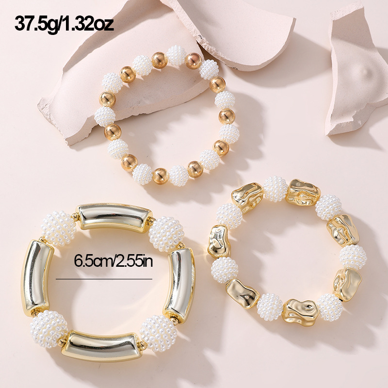 Modisches Perlenarmband Mit Muschel Elementen Für Damen_voghion.com