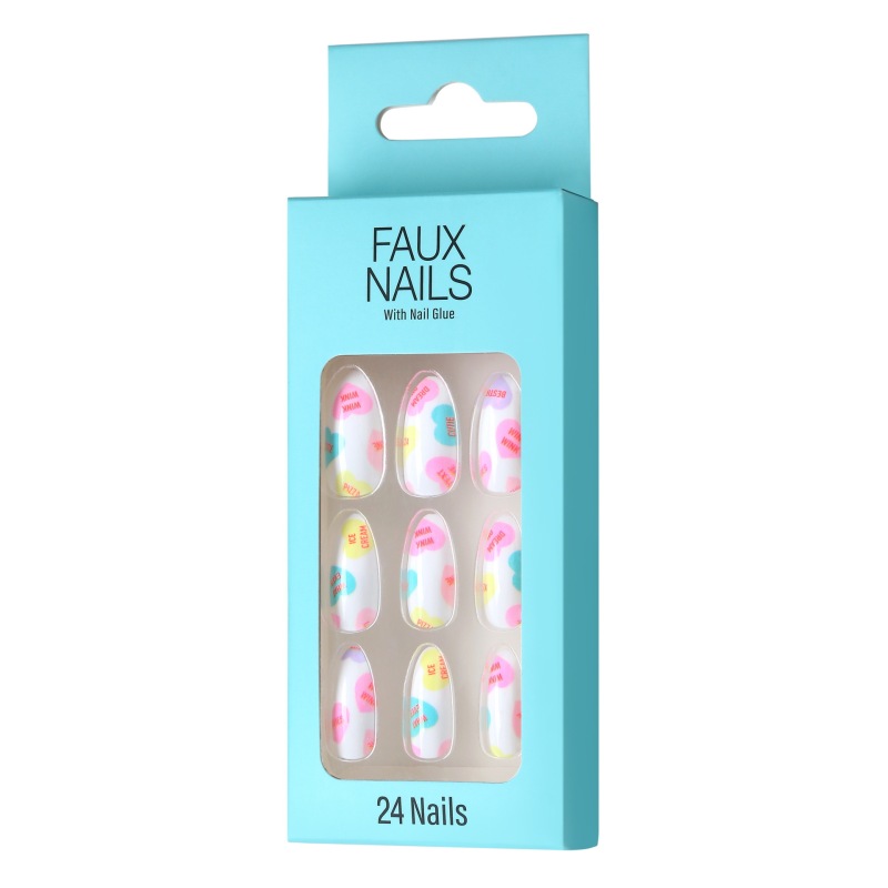 Small Trapezoid Coffin Nail Adult Flower False Nails Ancient Print Nail Stickers Factory Small Trapezoid Coffin Nail Adult Flower False Nails Ancient Print Nail Stickers Factory