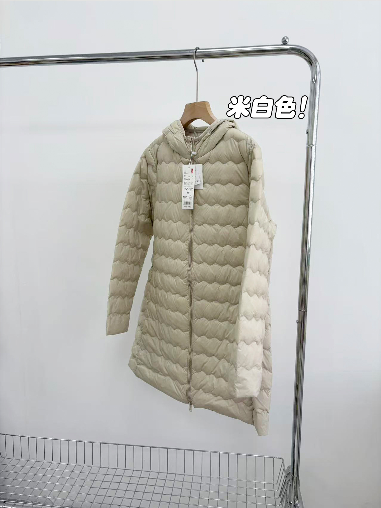 2025 otoño y invierno nueva chaqueta de pluma ligera y delgada mujer larga con capuzas de pluma cálida forro interior de pluma amplia chaqueta suelta