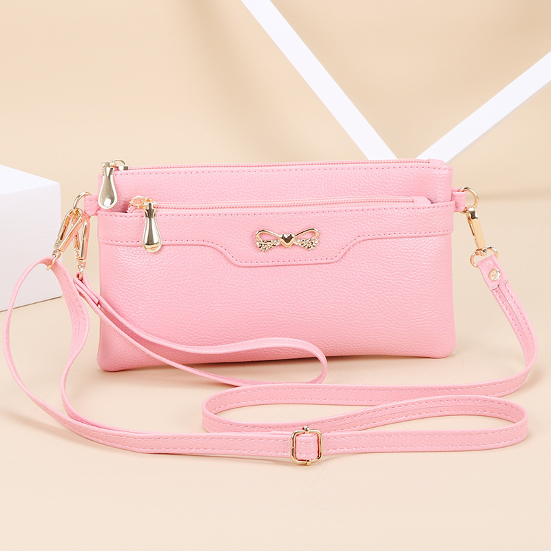 Fashionable Small Bag for Women 2026 New Korean Style Crossbody Bag Versatile Simple Women's Shoulder Bag Mobile Phone Bag Clutch Bag
