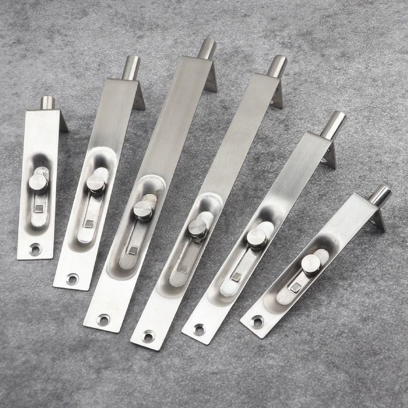 Steel core hidden plug, factory wholesale stainless steel ceiling and floor plugs, hidden installation anti-theft plug, stainless steel fire door door bolt