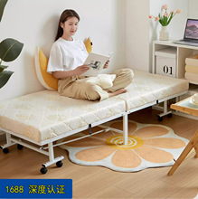 折叠床单人床家用午休小床成人海绵折叠床临时加床扩床神器海绵床