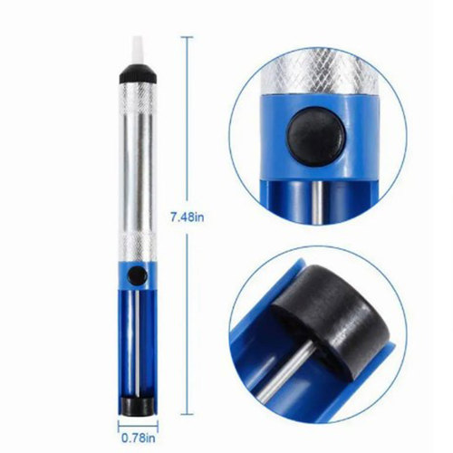 Strongman half-aluminum alloy solder sucker soldering iron set tool companion manual solder sucker