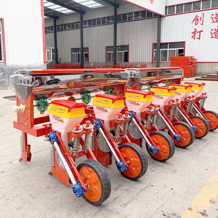 仿形结构悬浮玉米精播机麦茬地玉米播种机玉米大豆两用播种机葵花