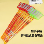 大钢网苍蝇拍子厂家批发 长柄竹竿耐用一元两元店地摊跑江湖货源