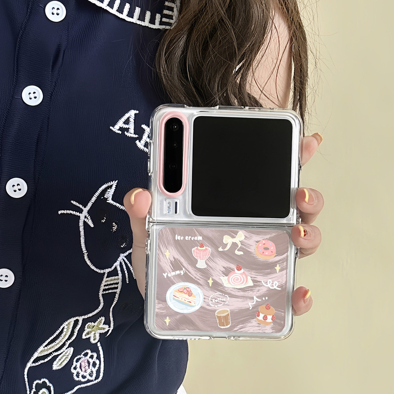 Pink Afternoon Tea Suitable for Huawei Pocket2 Mobile Phone Case Samsung Xiaomi Zflip 30% off Stacked Mobile Phone Case Feather Yarn Pink Afternoon Tea Suitable for Huawei Pocket2 Mobile Phone Case Samsung Xiaomi Zflip 30% off Stacked Mobile Phone Case Feather Yarn