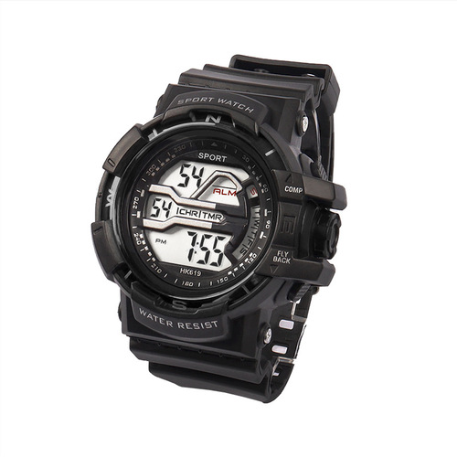 Children's Multifunctional Night Light Trendy Watch for Boys, Middle and High School Students, Outdoor Shockproof and Waterproof Sports Electronic Watch