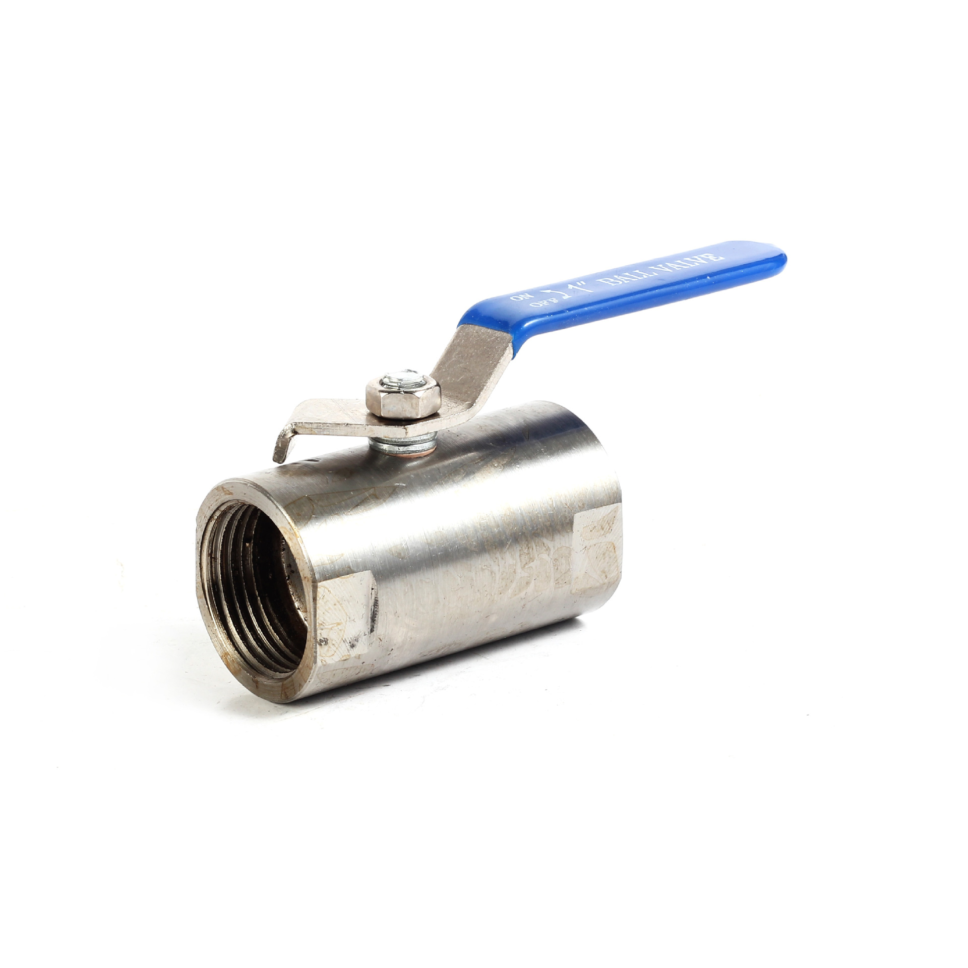 201不锈钢 白钢广式球阀 内螺纹球阀 水暖阀门DN15 DN20 4分1寸