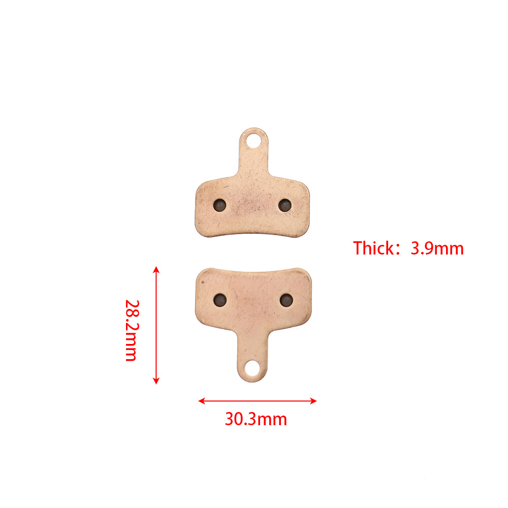 Bicicleta de montaña Disco sinterizado a base de cobre Pastillas de freno Pastillas de freno totalmente metálicas M355 BB5 M355 M446