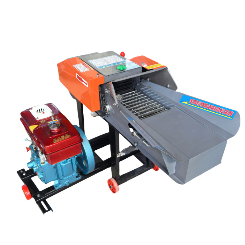 Trituradora de césped para el hogar, trituradora de césped para ganado y ovejas, máquina todo en uno, trituradora de césped húmeda y seca de 220v, cortadora de césped