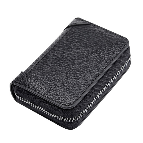First-layer cowhide driver's license men's genuine pickup bag large capacity accordion bag office card bag multi-card slot factory wholesale