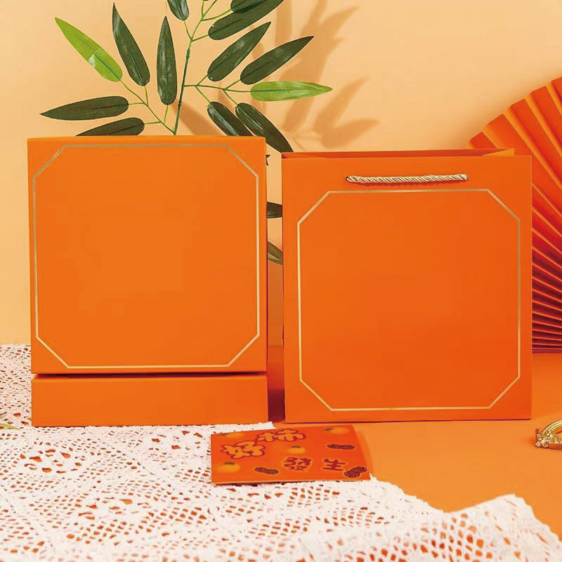 Caja de regalo con caja de regalo de mano Dragon Boat Festival zongzi caja de embalaje empresa Reunión Anual actividad caja de regalo caja vacía portátil al por mayor