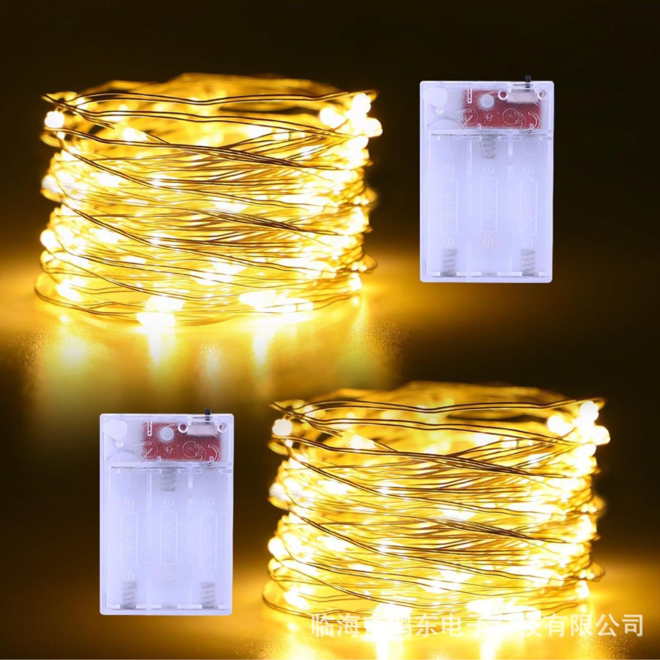 Selección estricta de lámpara solar de cobre LED lámpara de cumpleaños ramo de flores lámpara decorativa lámpara de atmósfera impermeable al aire libre lámpara de árbol de Navidad cadena de lámpara