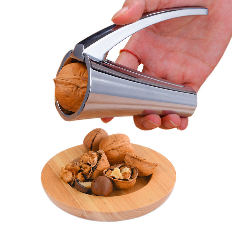 Clip de nuez doméstico tamaño avellana pinza de nuez pinzas de nuez de nuez herramienta de descascarado multifuncional de cocina