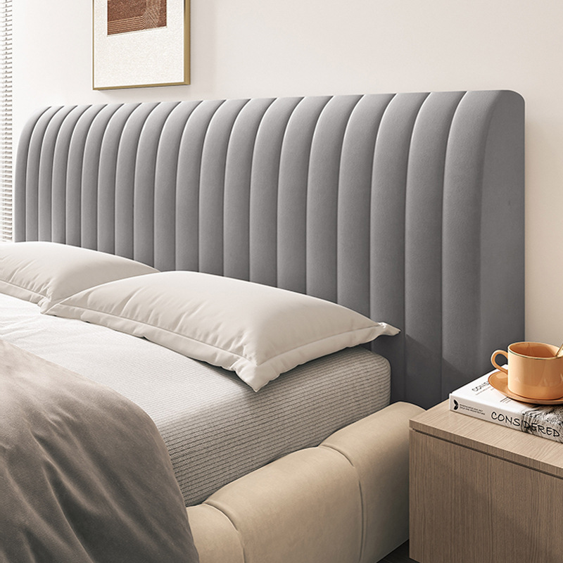 Funda acolchada gruesa de alta gama para cabecero de cama, funda protectora universal antipolvo de cobertura completa y suave para cama de madera, nuevo modelo 2024.