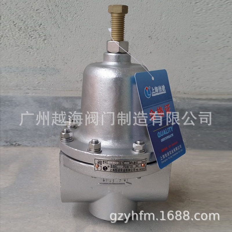 江北空分阀门上海怡凌低温调压减压阀DY12F-16P/25/40不锈钢DY22F