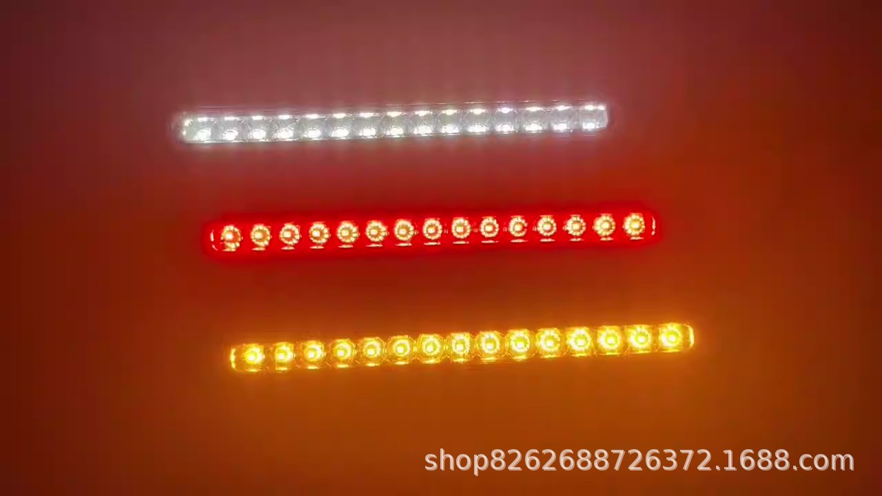 15Led High-Mounted Brake Tail Light 12V24V Car Trailer Tail Light Led Truck Tail Light Truck X20