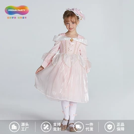 童连衣裙;化妆服饰道具;儿童表演服