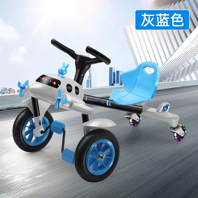 Niños pequeños aviones de deriva coche de cuatro ruedas bicicleta de patineta coche de equilibrio de tres ruedas de patinaje cuadrado coche de juguetes para niños