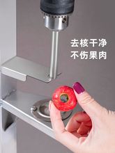 山楂去核机冰糖葫芦红果金星油柑去核机器商用杨梅去籽芯器无