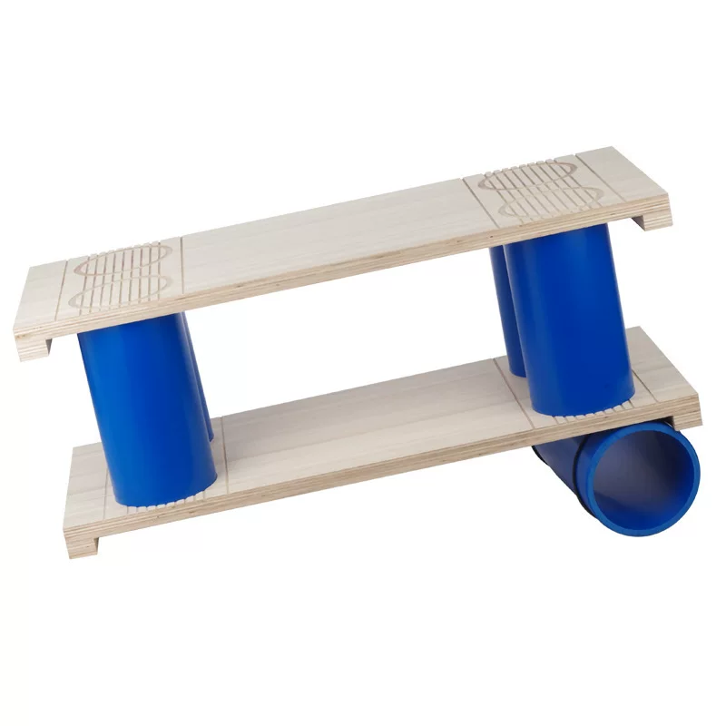 Acrobatic props juggling board shake pipe Balanced board juggling item stage performance props
