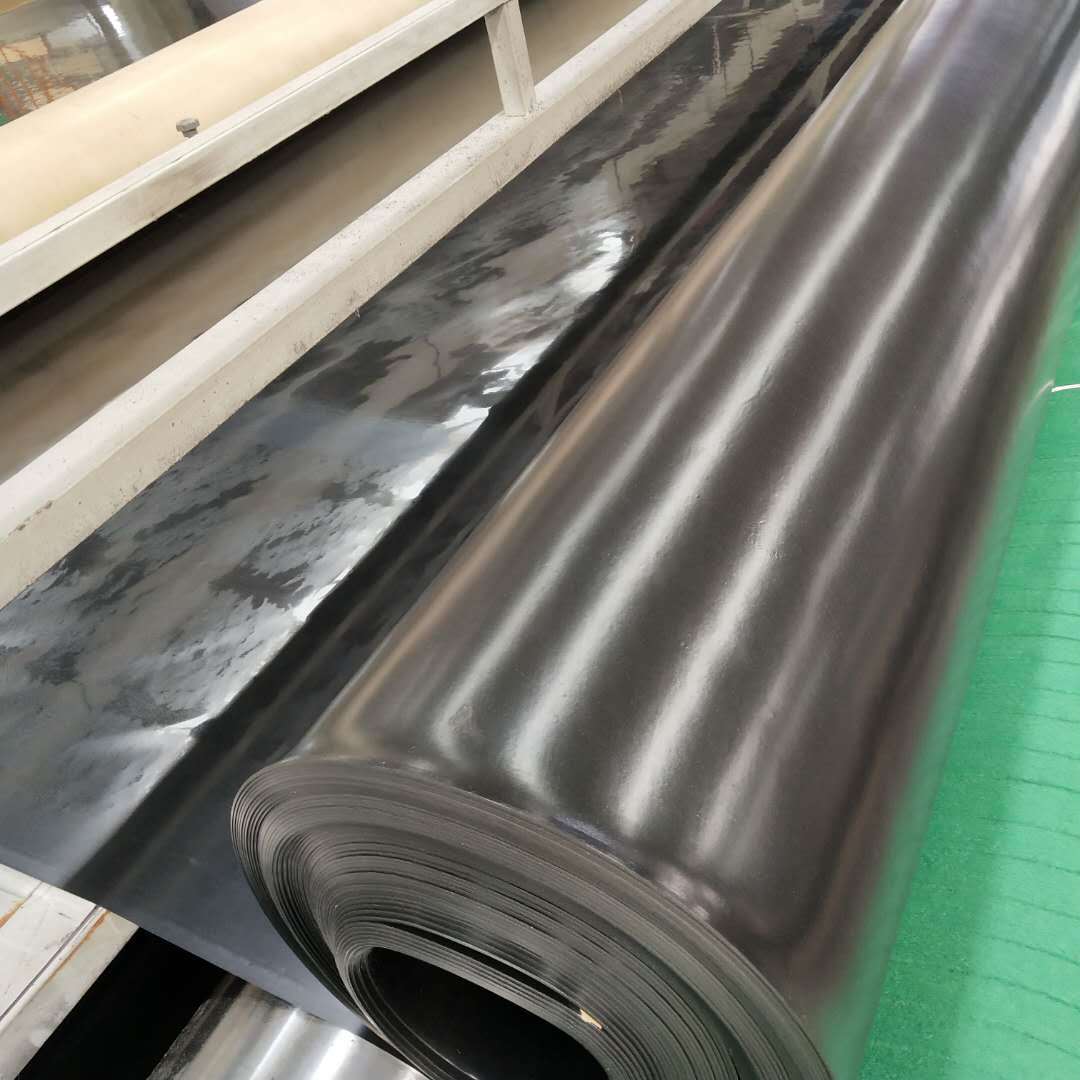 耐酸碱高密度聚乙烯土工膜 HDPE光面防渗土工膜厂家价格 施工方法