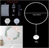 Customized empty mid -circle be later air balloon stent party uses birthday proposal celebration scene to decorate the pillar balloon