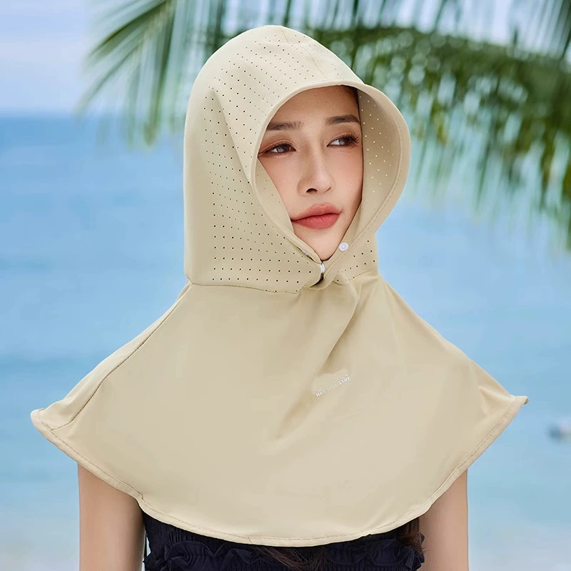 Sun hat, summer sun protection cream, cloak solar-powered