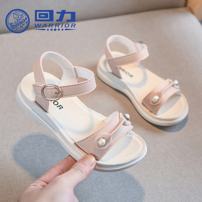 回力童鞋新款涼鞋2021年夏季女孩運動休閑鞋女童學生校園鞋寶寶鞋