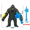 Grinning robotic arm + battle axe