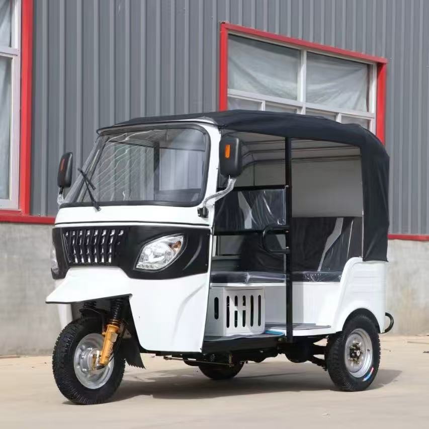Africa's Best-Selling Three-Wheeled Fuel-Powered Motorcycle, Household Cargo Farm Vehicle, Zongshen Power Gasoline Dump Truck