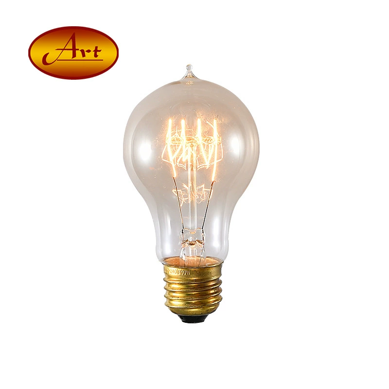 [A19 Premium - Горизонтальная упаковка] Винтажная лампочка Эдисона с регулируемой яркостью, в американском антикварном индустриальном стиле, лампочка A19 в форме капли