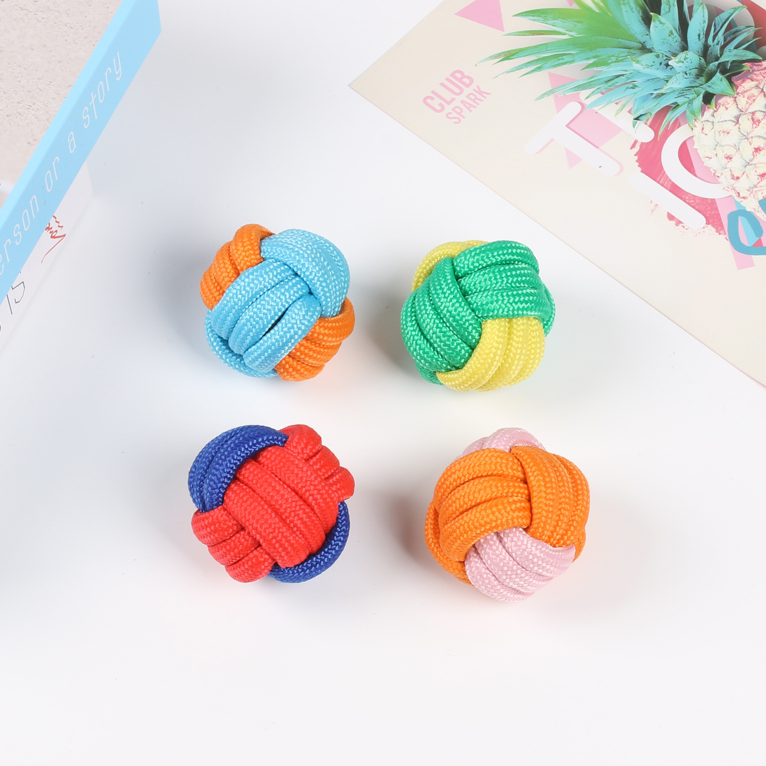 Juguetes para perros tejidos de polipropileno personalizados del fabricante