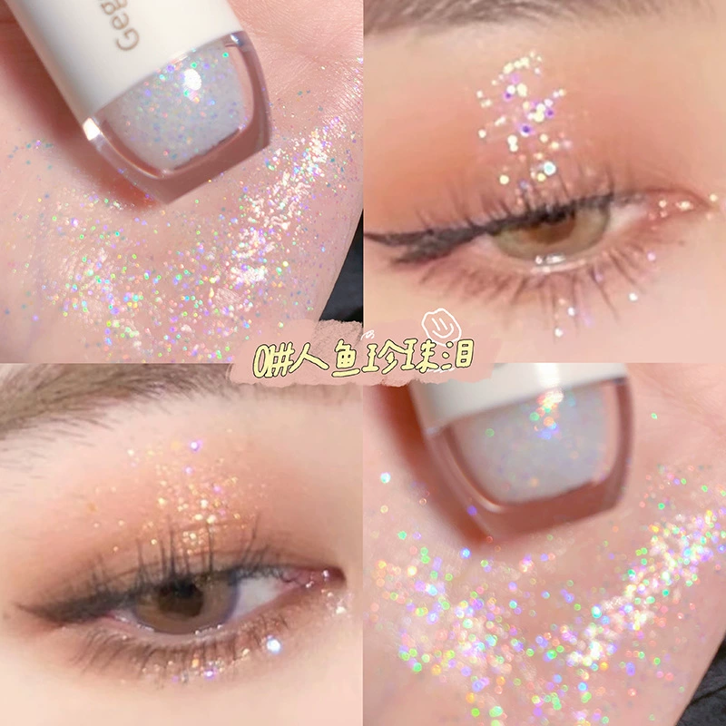 Жидкая глиттерная тень для век (Gege Bear) Gorgeous Line, 4 г, красочный блестящий финиш