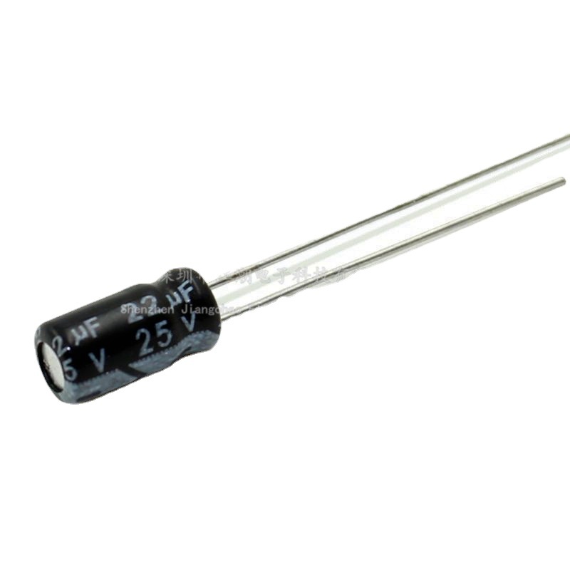 厂家直供25v22uf 铝电解电容 4x7 5x5 5x11高频大容量铝制