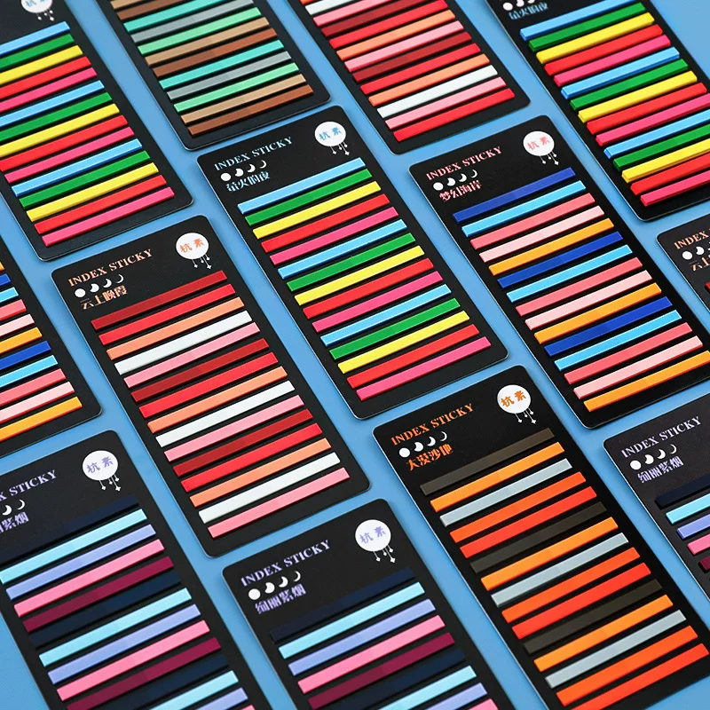 Оставьте сообщение с extremely thin sticky notes, корейская версия, пометки, цвет, водонепроницаемость, прозрачный, индекс PET, сроки отправки