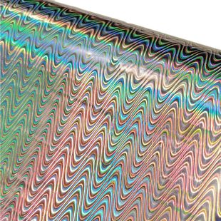 Pet Silver Small Water Ripple Full Transfer Film High Temperature Resistant Aluminized Metal Film Leather Hot Stamping Film