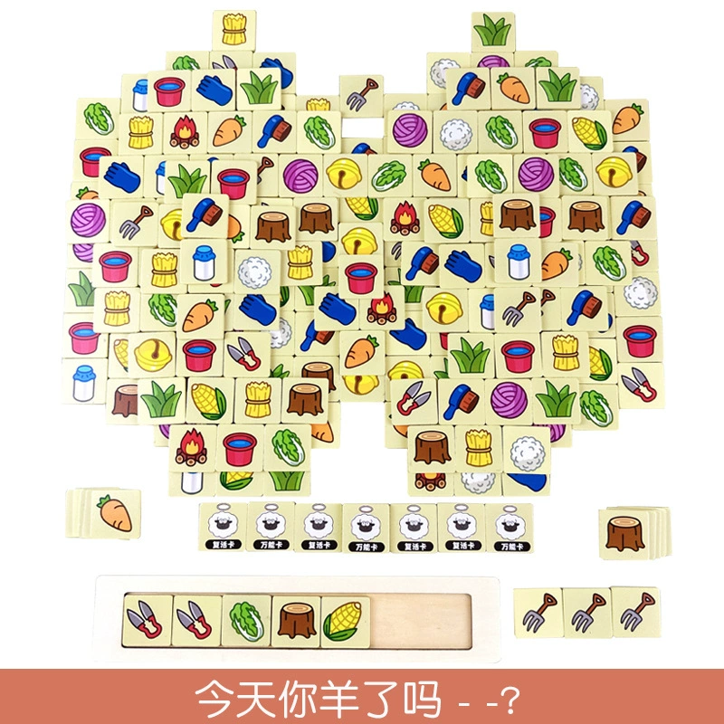 Деревянная настольная игра, игрушка, карты, карты для досуга