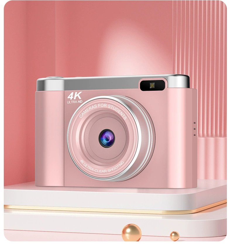 Digital camera for students, CCD variants, 32GB option, black/white/pink
