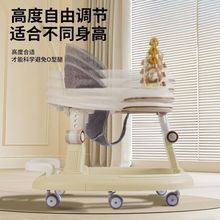 学步车防O型腿防侧翻6-18个月用多功能带音乐婴儿助步车包邮源头