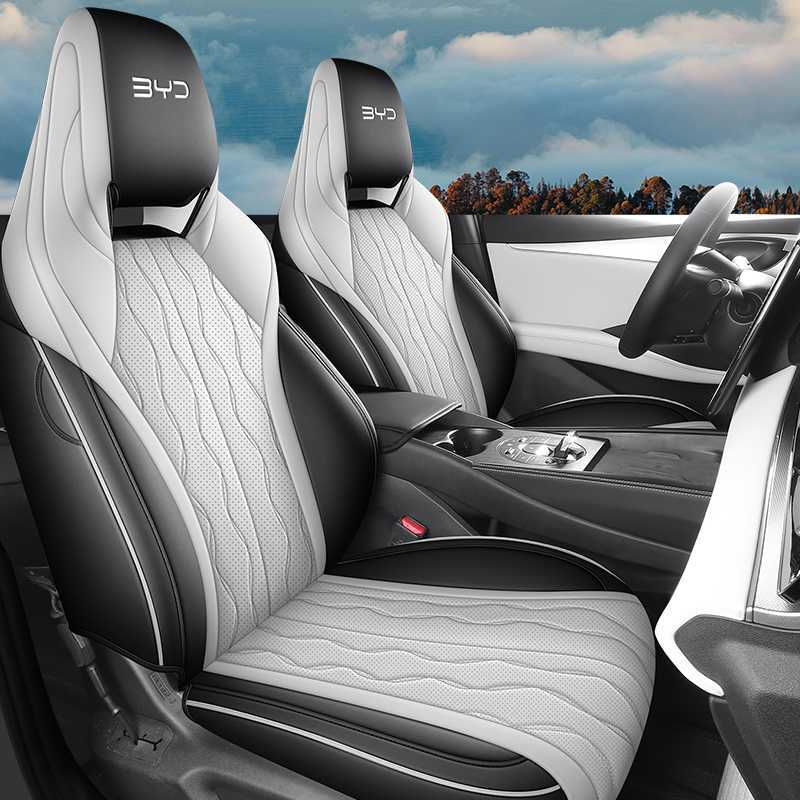 BYD BYD Seal 06GT Seat Cover Four Seasons Full Set Perforated Breathable (Modelə uyğun (Original) oturacaq örtükləri) - note-car-model-year-rear-row-half-cover