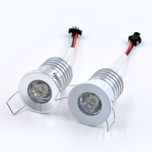 led ceiling lamp 1w small spotlight opening 28 cm counter lamp ultra small mini bull's eye lamp embedded thumb lamp